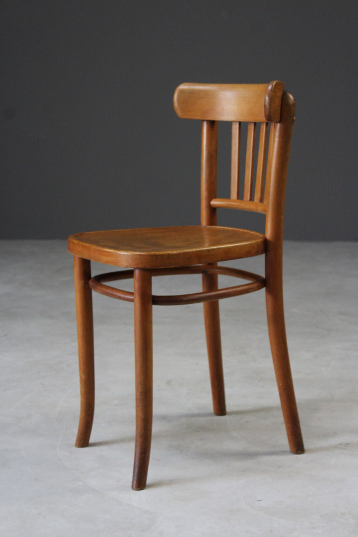 Single Vintage Bentwood Dining Chair - Kernow Furniture