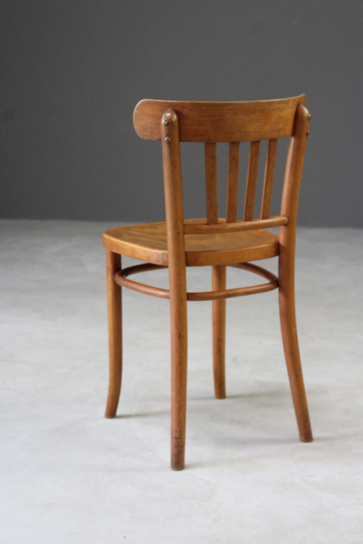 Single Vintage Bentwood Dining Chair - Kernow Furniture