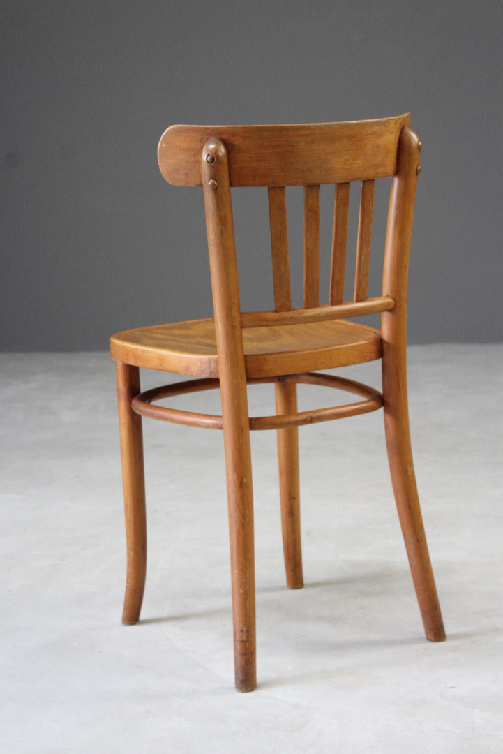 Single Vintage Bentwood Dining Chair - Kernow Furniture