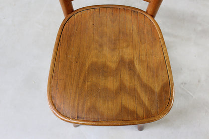 Single Vintage Bentwood Dining Chair - Kernow Furniture