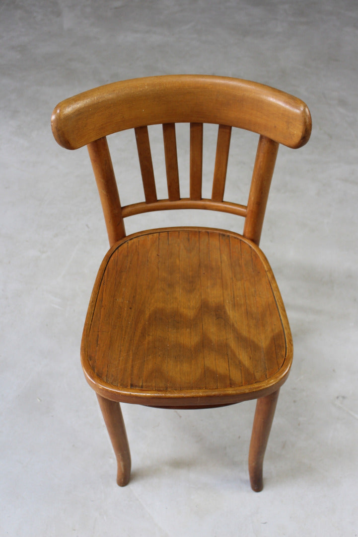 Single Vintage Bentwood Dining Chair - Kernow Furniture