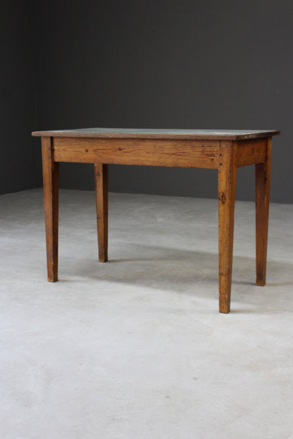 Vintage Pine & Formica Table - Kernow Furniture