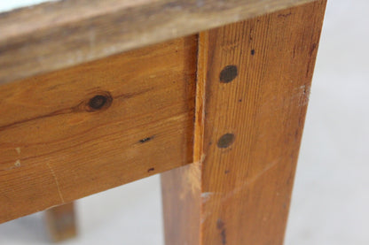 Vintage Pine & Formica Table - Kernow Furniture