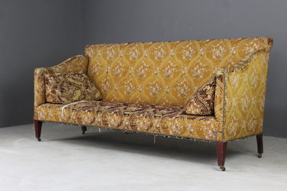 Large Antique Edwardian Sofa - Kernow Furniture