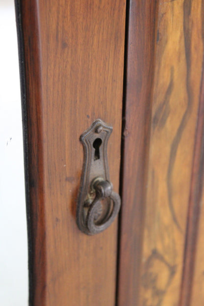 Late Victorian Walnut Wardrobe - Kernow Furniture