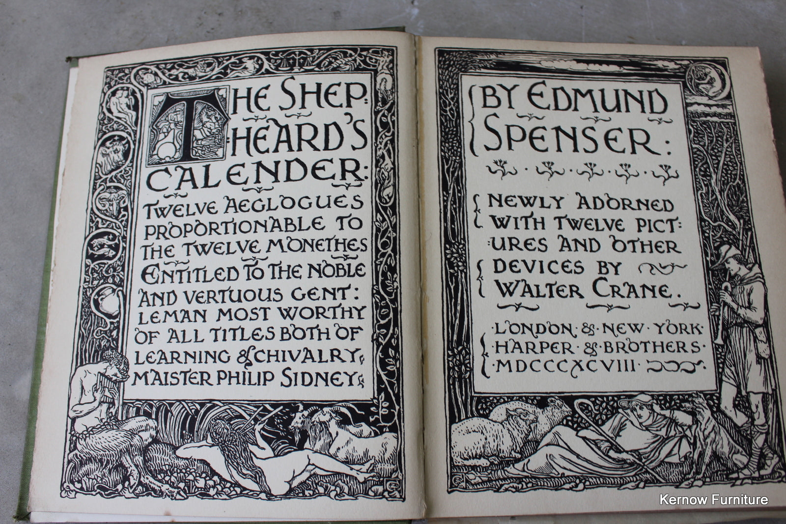 The Shepheards Calendar By Edmund Spencer - Kernow Furniture