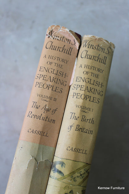 A History of the English Speaking Peoples - Winston Churchill - Kernow Furniture