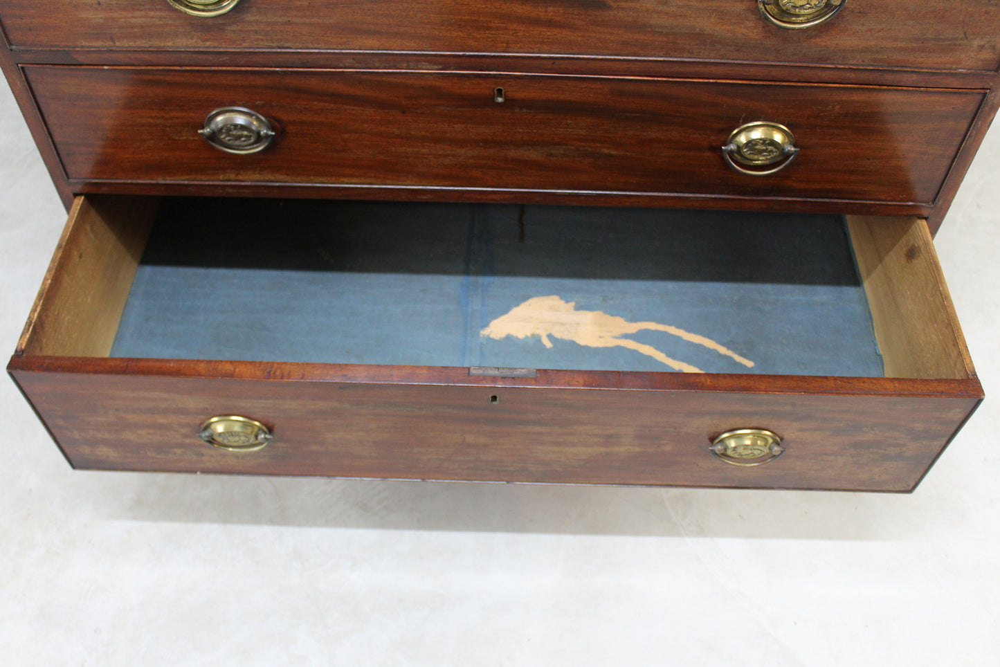 Antique Mahogany Chest of Drawers - Kernow Furniture