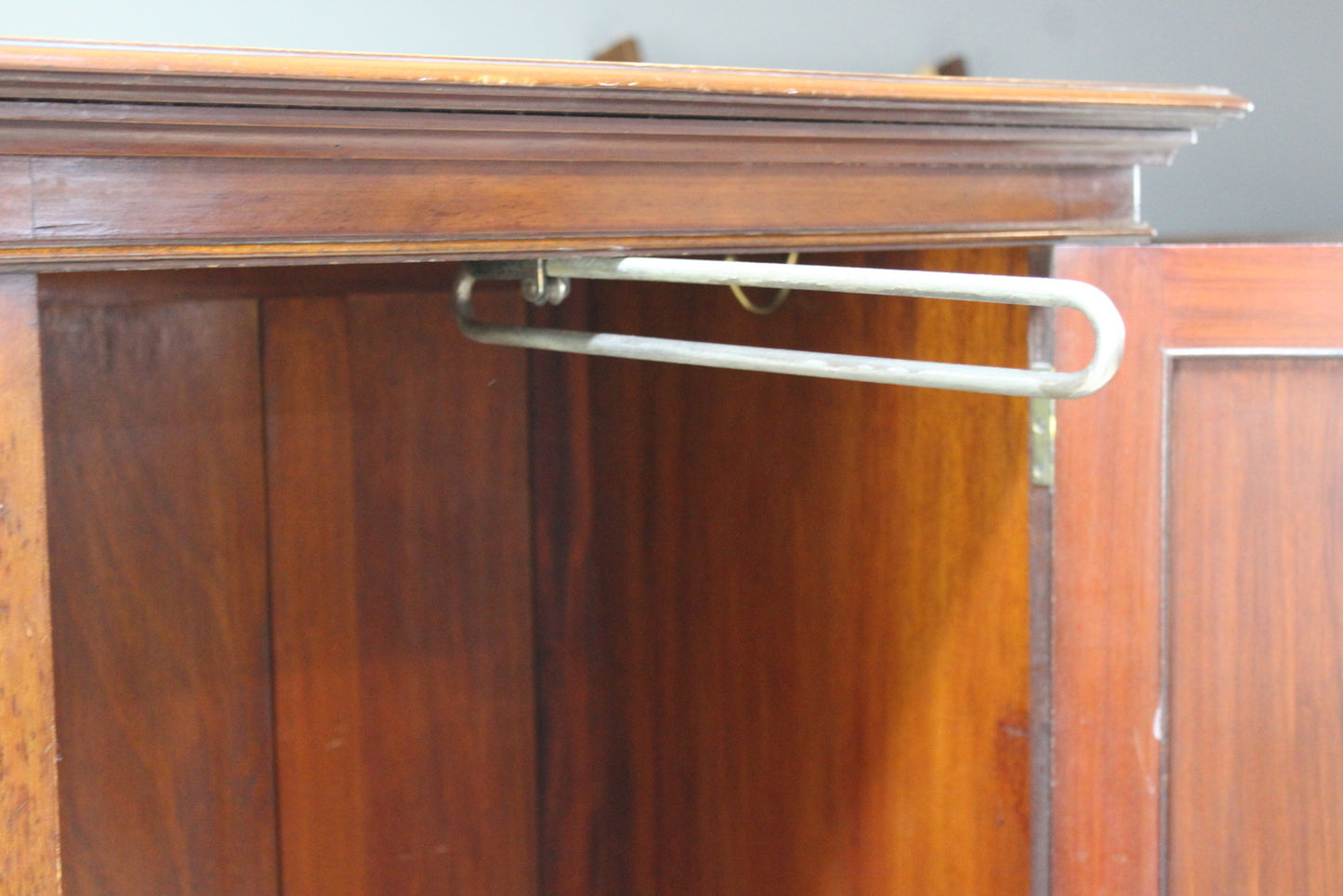 Edwardian Mahogany Hall Robe - Kernow Furniture