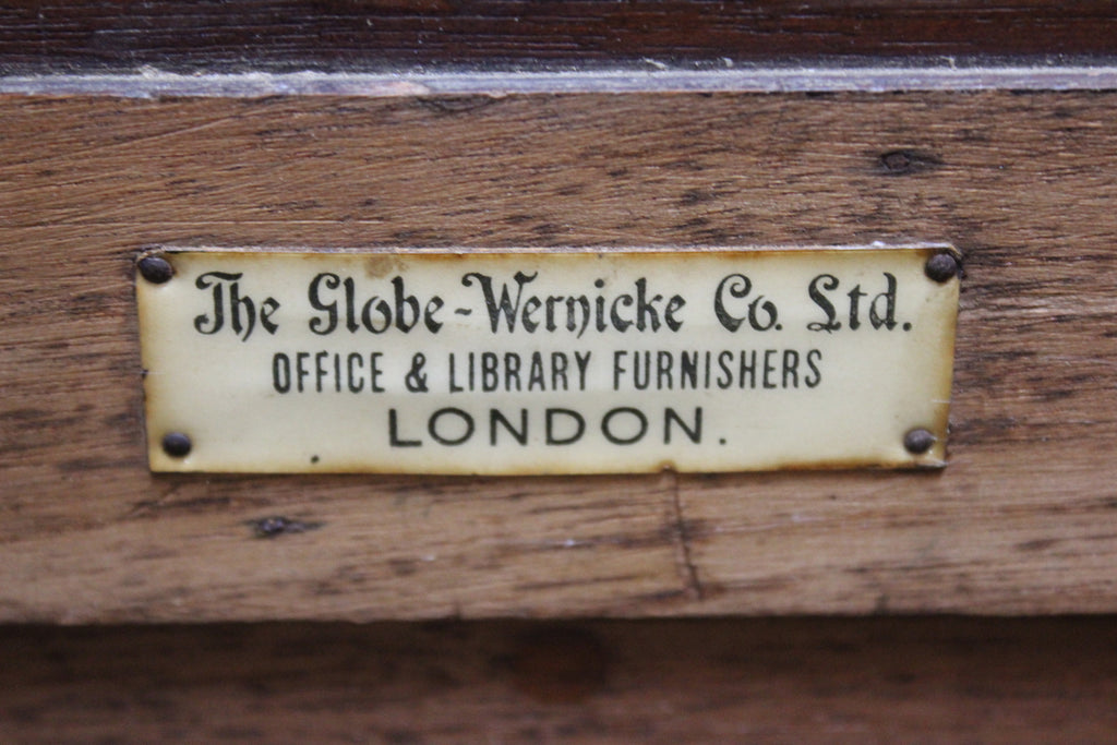Rare Globe Wernicke Filing Documents Cabinet - Kernow Furniture