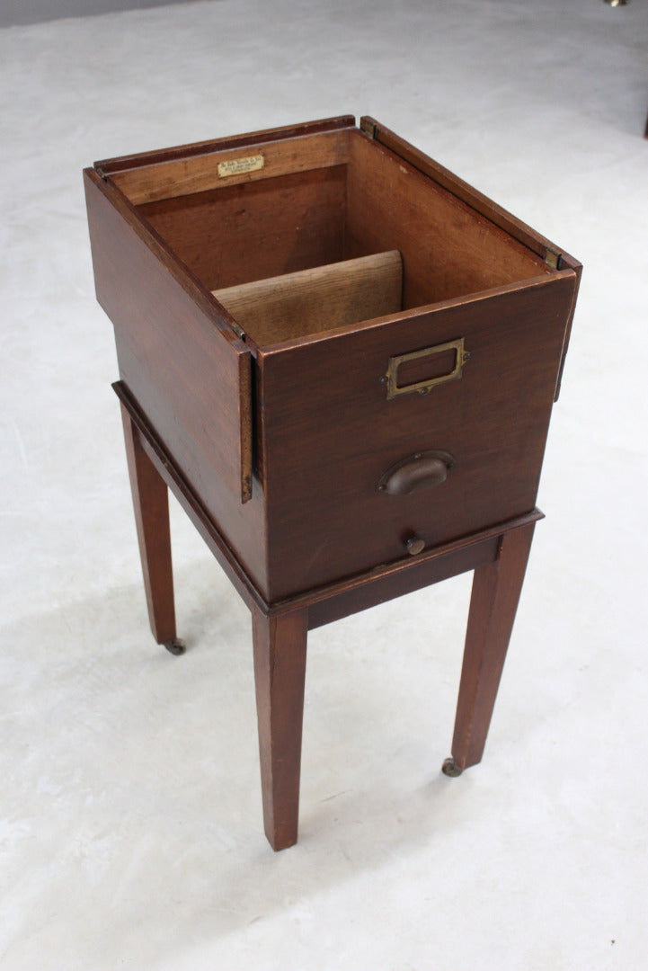 Rare Globe Wernicke Filing Documents Cabinet - Kernow Furniture