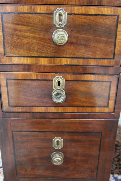 Antique Small Mahogany Desk - Kernow Furniture