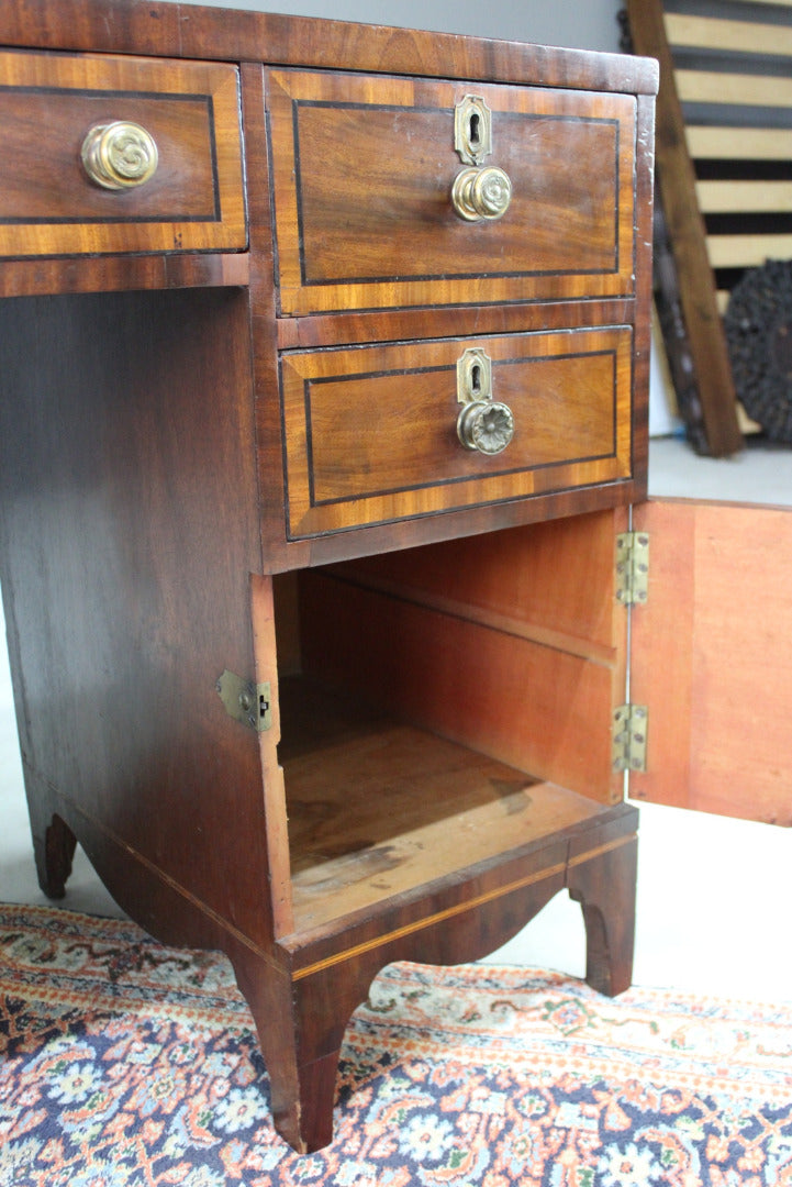 Antique Small Mahogany Desk - Kernow Furniture