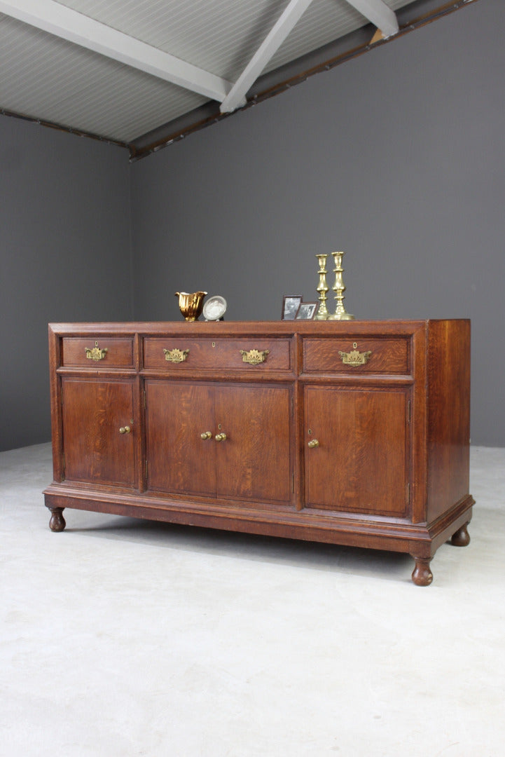 Heals Arts & Crafts Oak Sideboard - Kernow Furniture