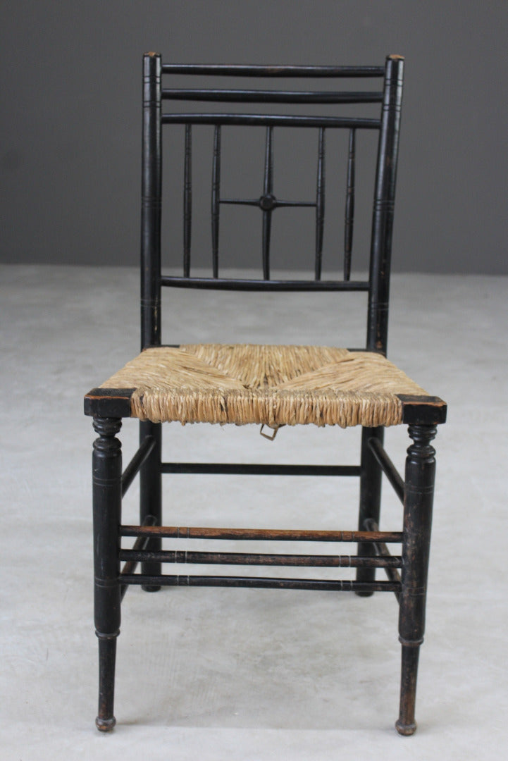 Liberty Argyll Arts & Crafts Rush Chair - Kernow Furniture