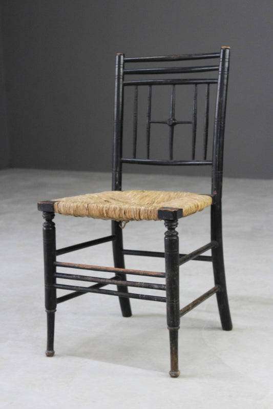 Liberty Argyll Arts & Crafts Rush Chair - Kernow Furniture