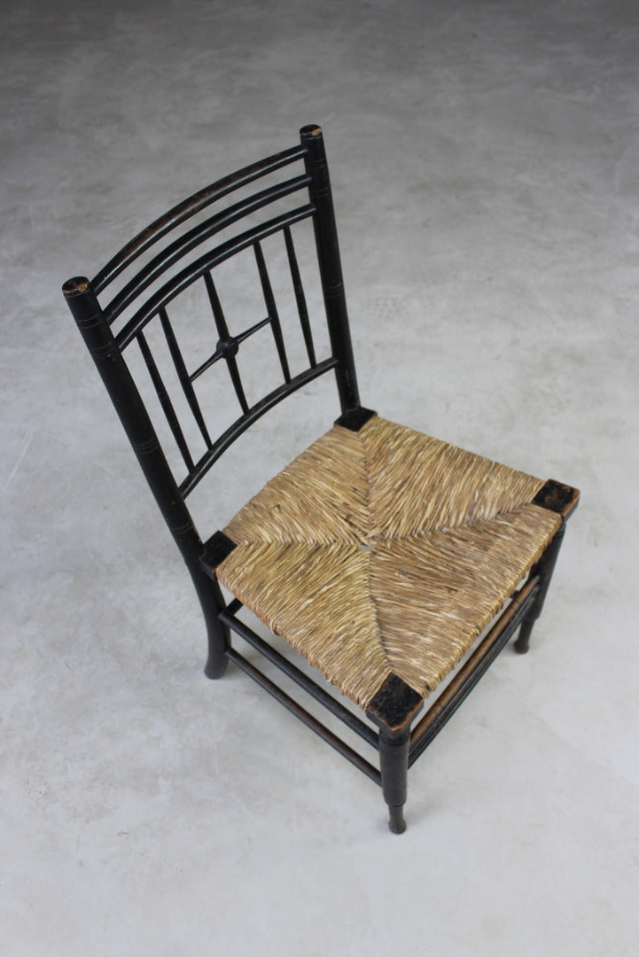 Liberty Argyll Arts & Crafts Rush Chair - Kernow Furniture