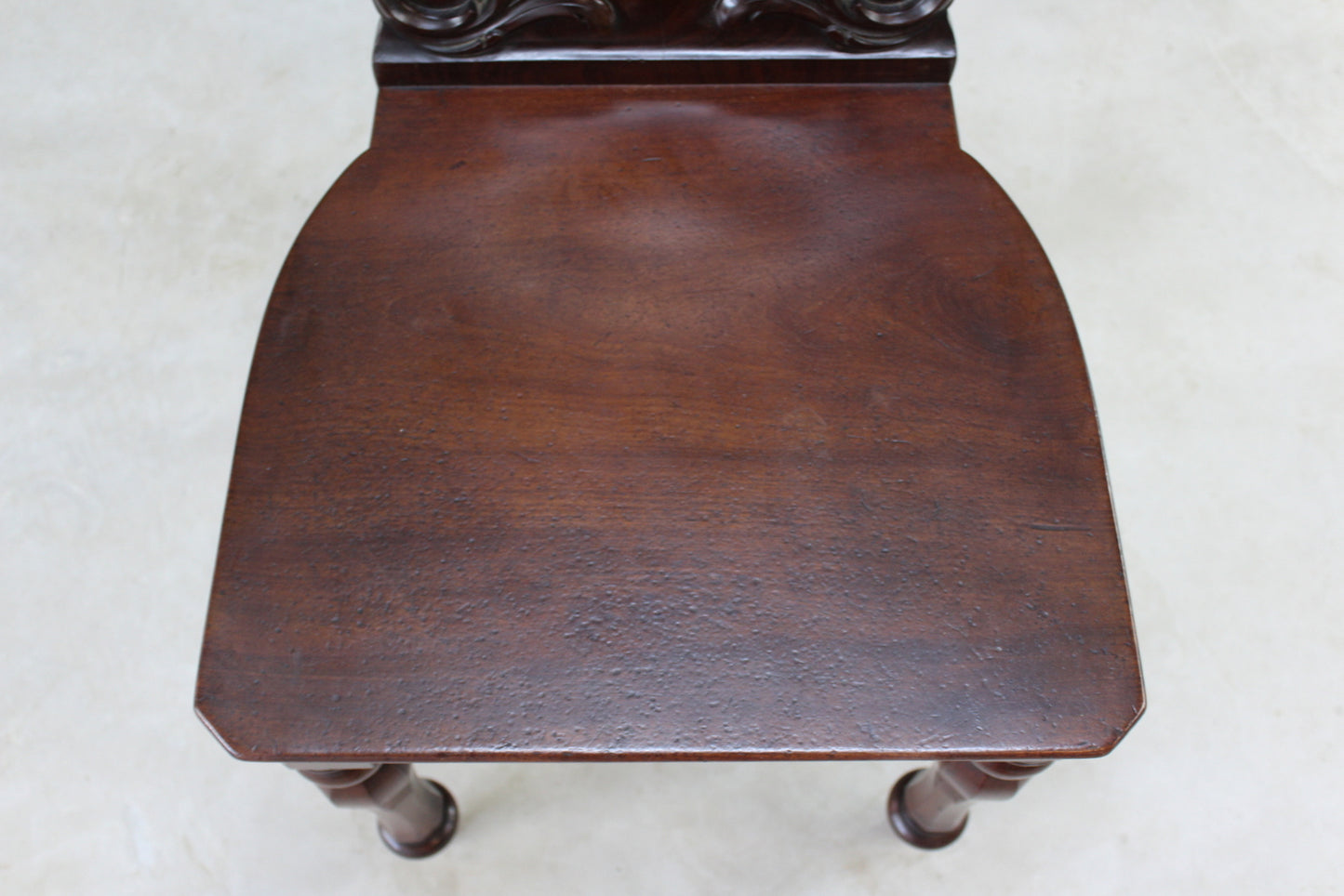 Victorian Mahogany Hall Chair - Kernow Furniture