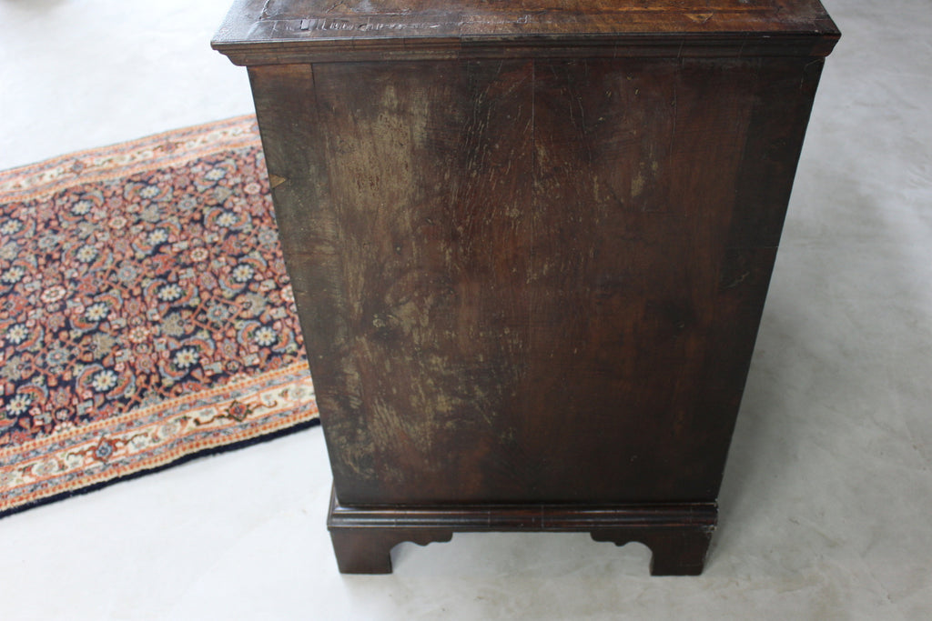 Antique Georgian Walnut Chest of Drawers - Kernow Furniture