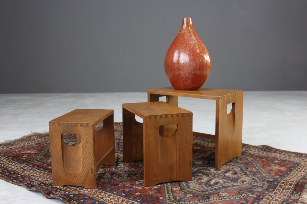Rare Nest Ercol Coffee Tables - Kernow Furniture