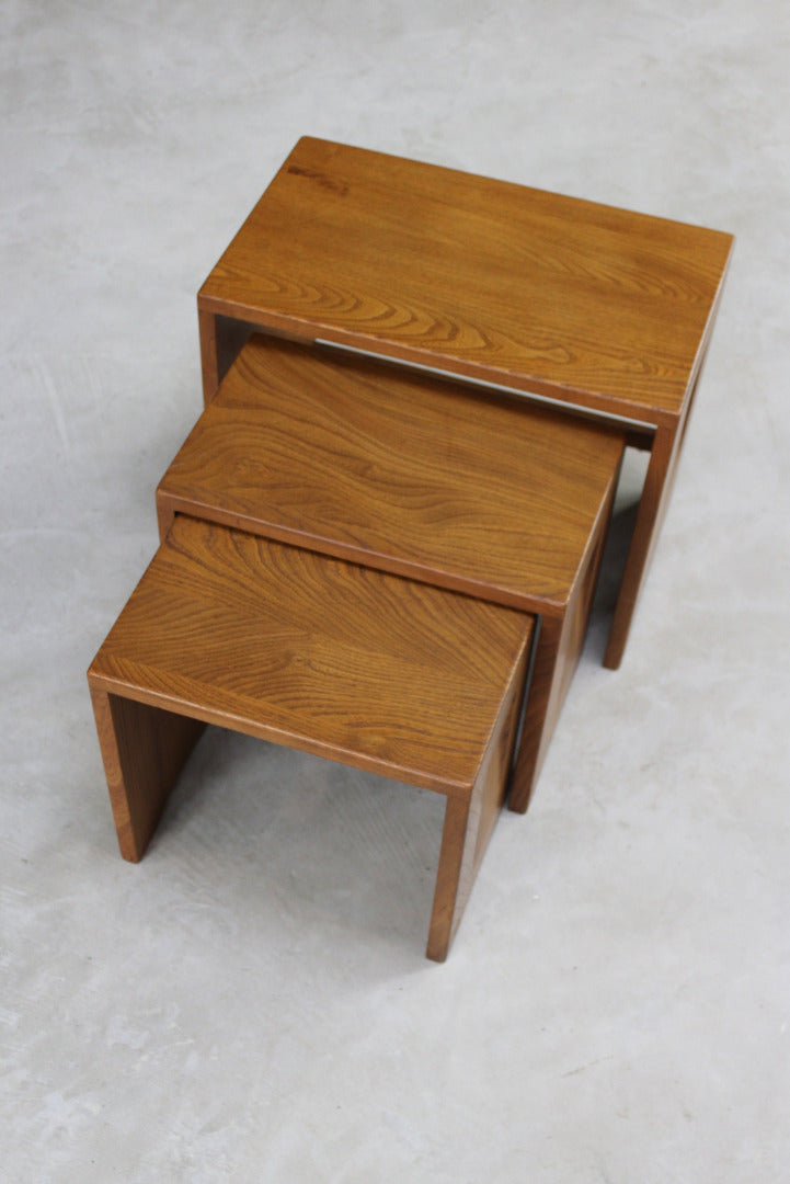 Rare Nest Ercol Coffee Tables - Kernow Furniture