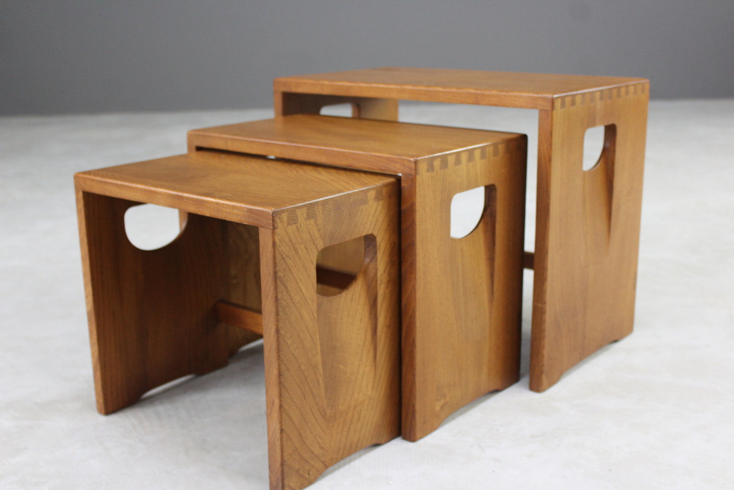 Rare Nest Ercol Coffee Tables - Kernow Furniture