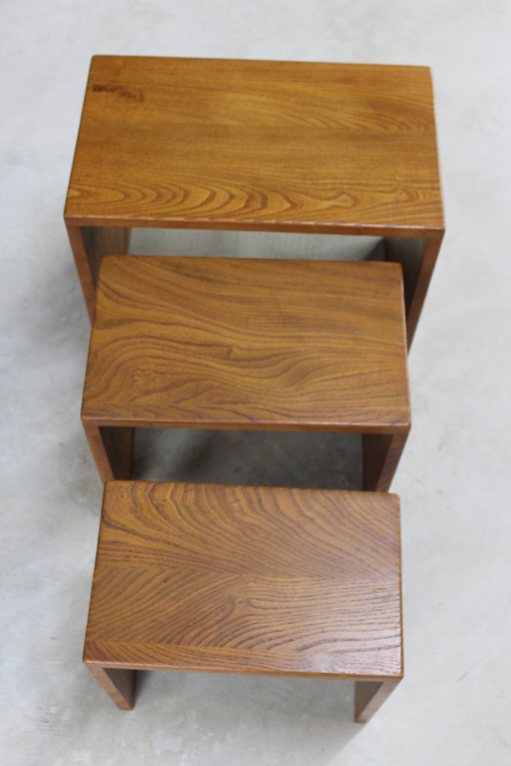 Rare Nest Ercol Coffee Tables - Kernow Furniture