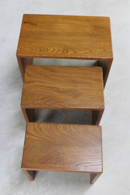 Rare Nest Ercol Coffee Tables - Kernow Furniture