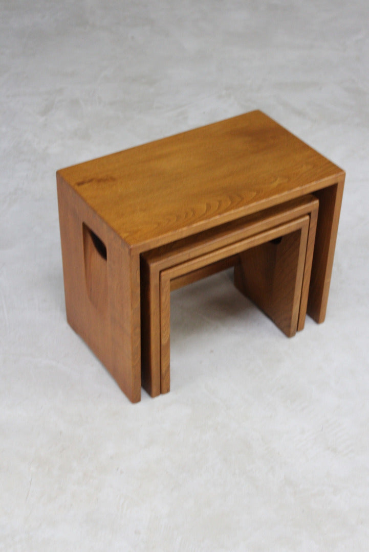 Rare Nest Ercol Coffee Tables - Kernow Furniture