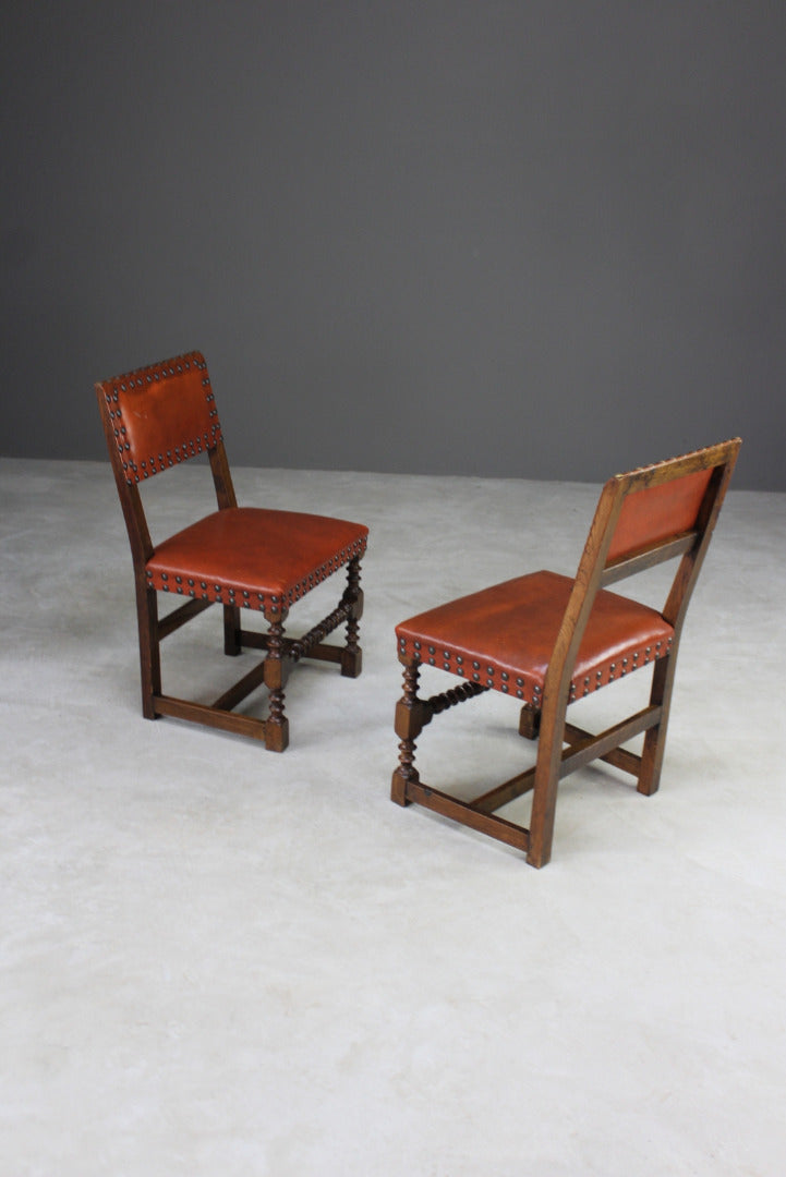 Set 4 Cromwellian Design Dining Chairs - Kernow Furniture