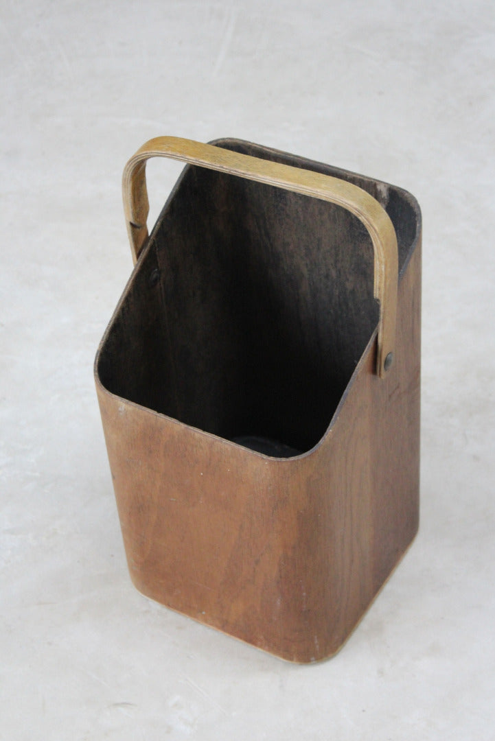 Mid Century Oak Coal Scuttle - Kernow Furniture