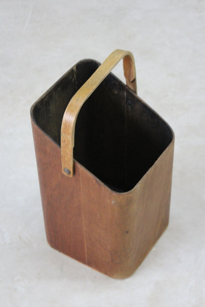 Mid Century Oak Coal Scuttle - Kernow Furniture