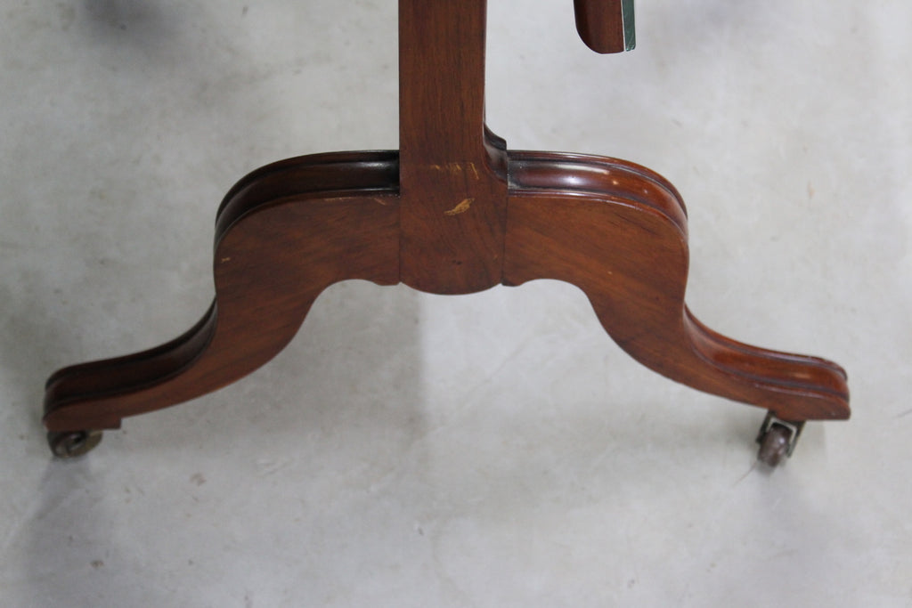 Traditional Walnut Cheval Dressing Mirror - Kernow Furniture