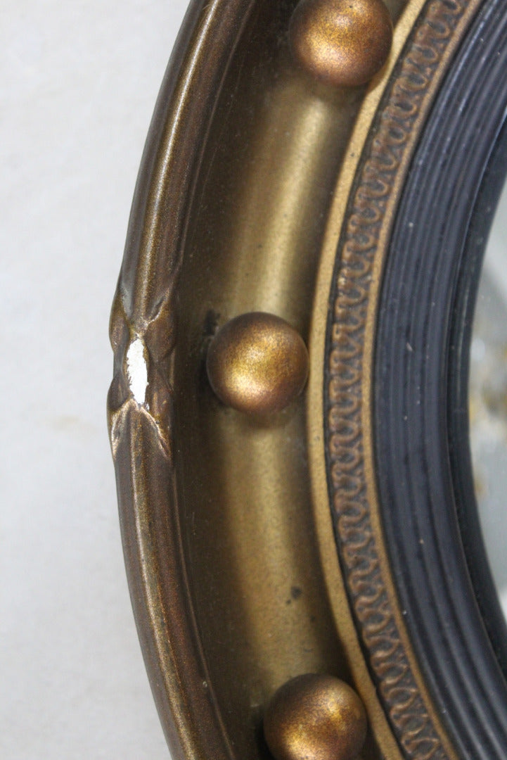 Regency Style Convex Mirror - Kernow Furniture