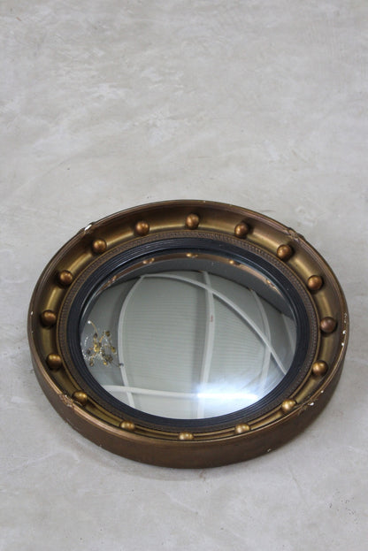 Regency Style Convex Mirror - Kernow Furniture