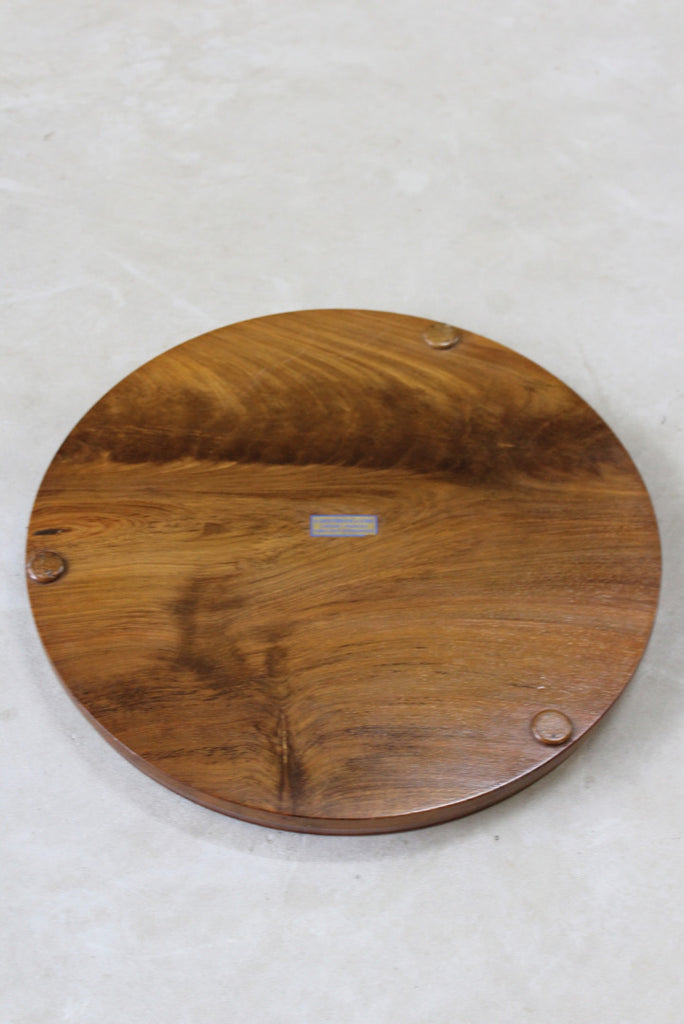 Turned Wooden Tray - Kernow Furniture