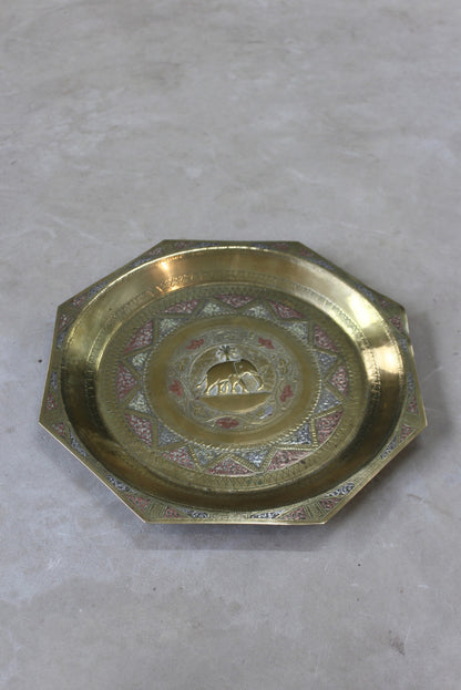 Eastern Brass Tray - Kernow Furniture