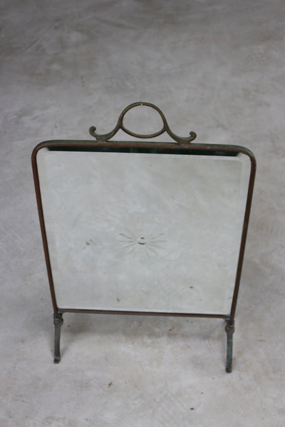 Victorian Mirror Fire Screen - Kernow Furniture