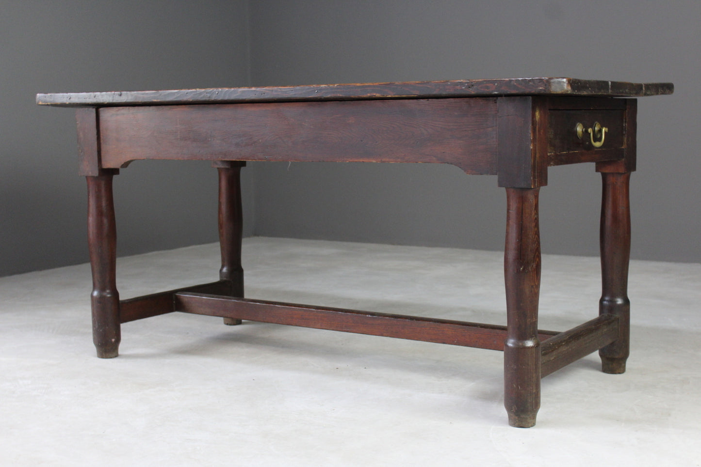 Continental Pine Refectory Table - Kernow Furniture