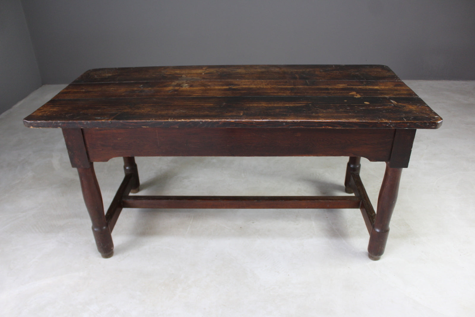 Continental Pine Refectory Table - Kernow Furniture