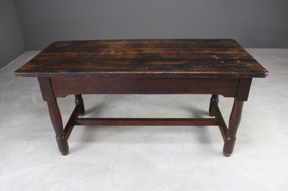 Continental Pine Refectory Table - Kernow Furniture