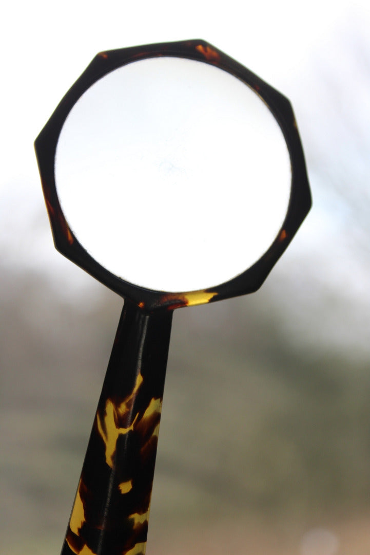Faux Tortoise Shell Magnifying Glass - Kernow Furniture
