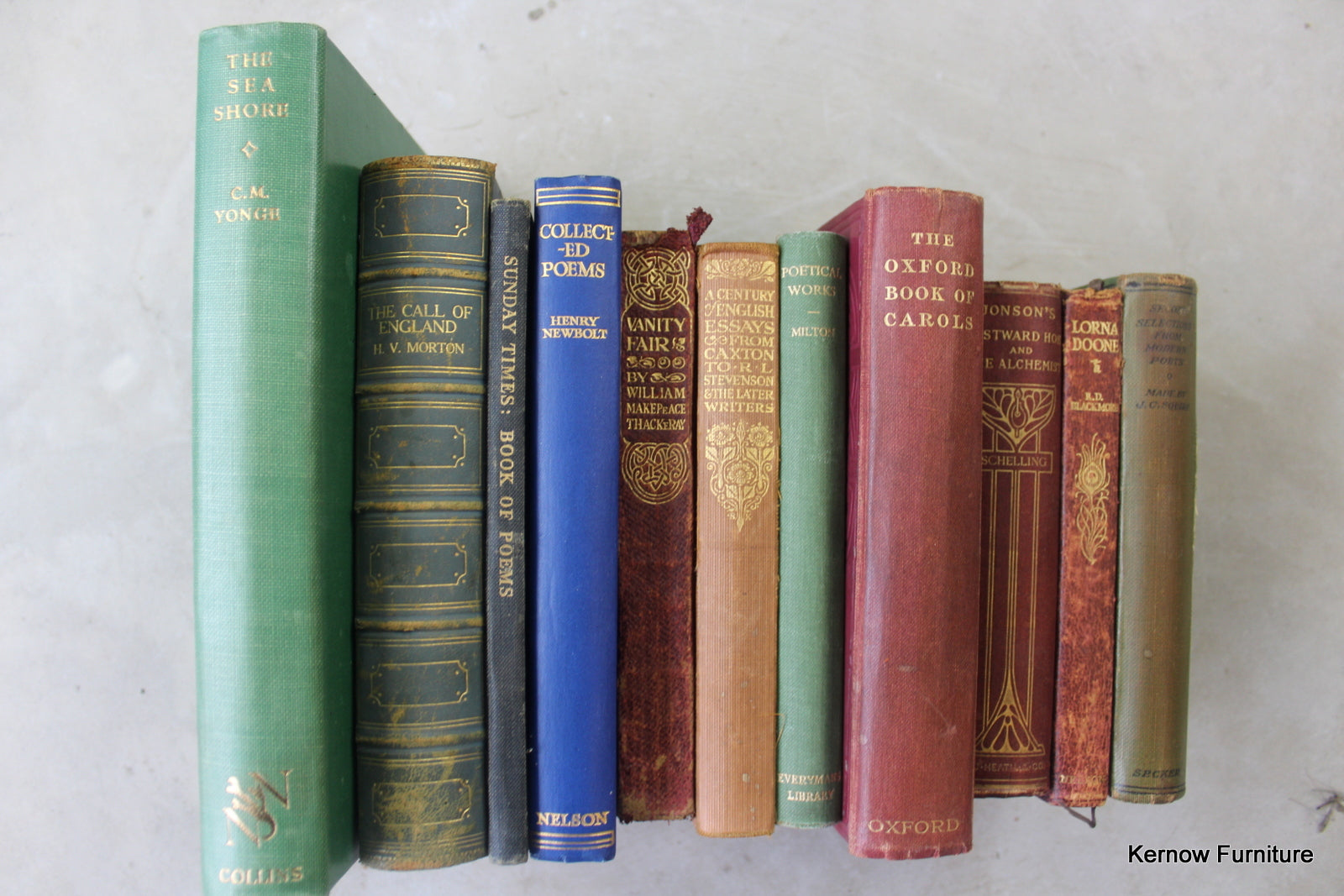 Assorted Collection Vintage Books - Kernow Furniture