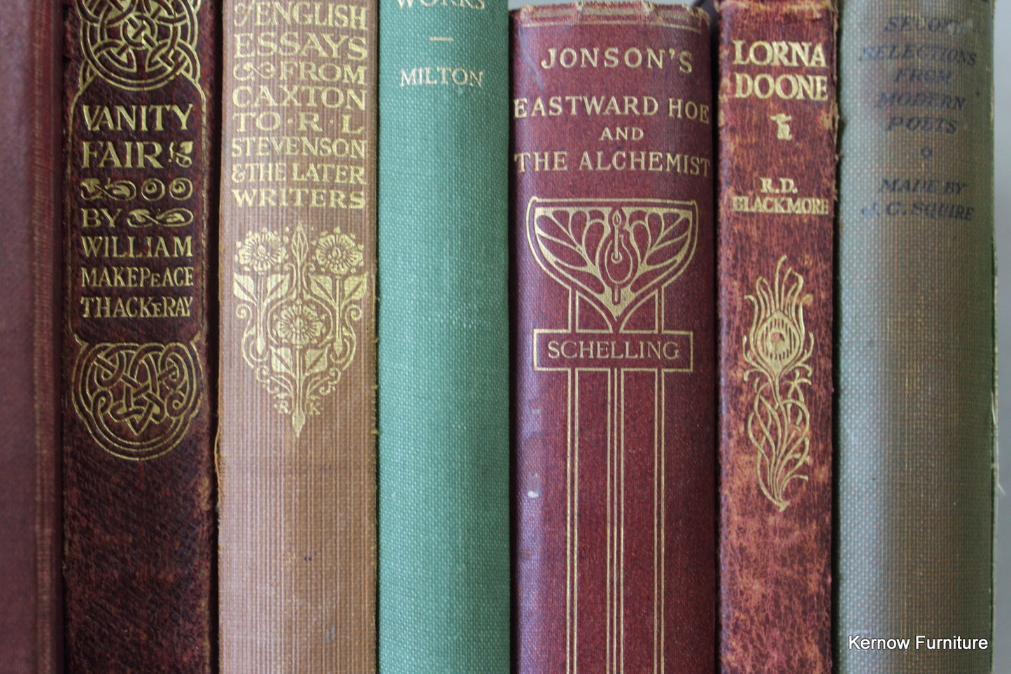 Assorted Collection Vintage Books - Kernow Furniture