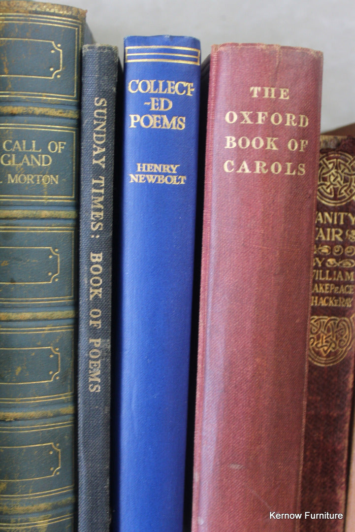 Assorted Collection Vintage Books - Kernow Furniture