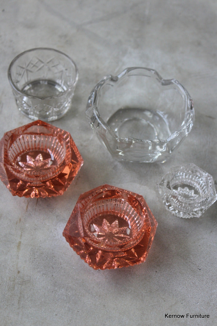 Vintage Glass Pots - Kernow Furniture