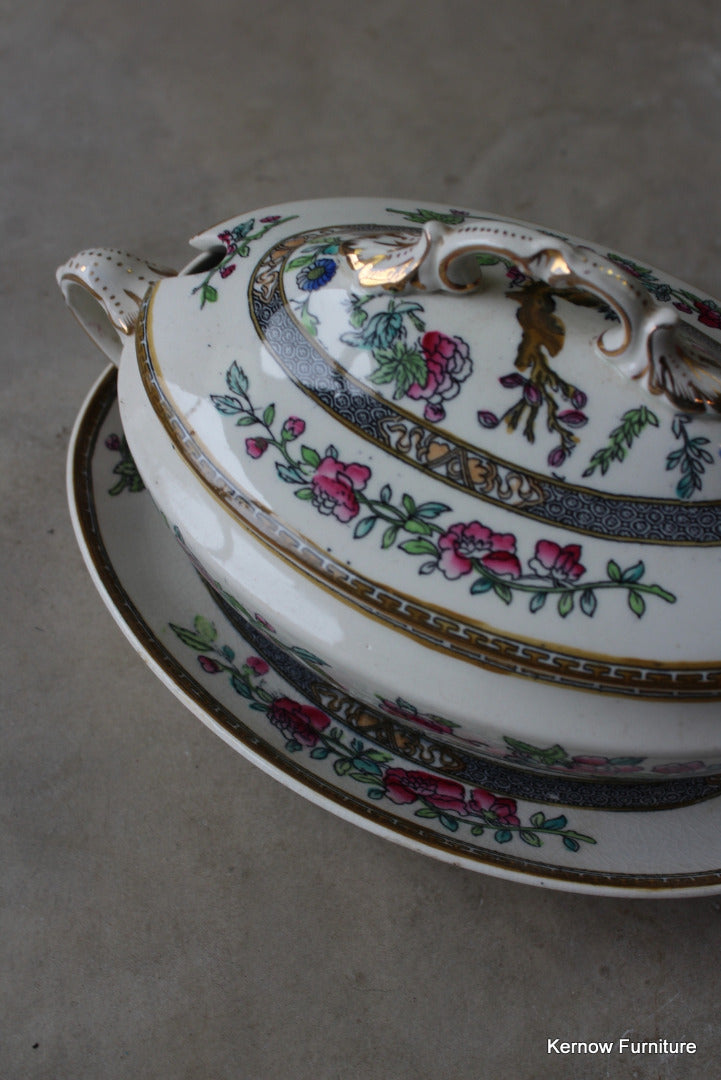 Indian Tree Tureen & Saucer - Kernow Furniture