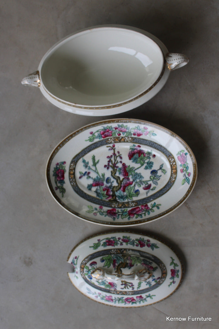 Indian Tree Tureen & Saucer - Kernow Furniture