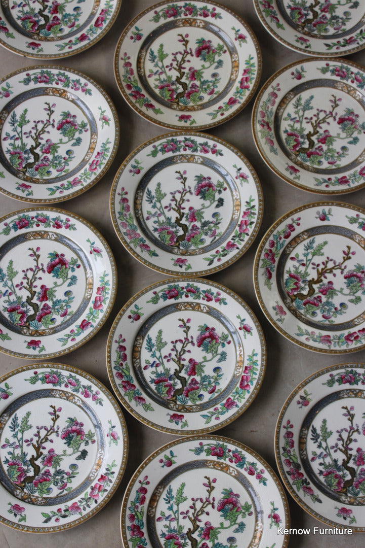 12 Bridgwood Indian Tree Side Plates - Kernow Furniture