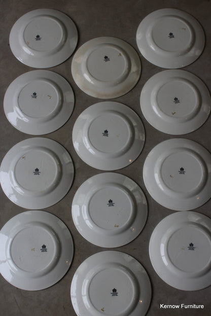 12 Bridgwood Indian Tree Side Plates - Kernow Furniture